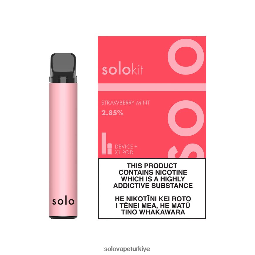 Solo kapsül kiti çilek nane | Solo Vape Türkiye F0VDN041