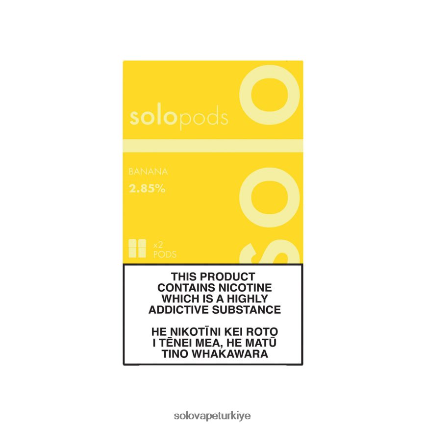 Solo yedek bölme 2'li paket muz | Solo Vape Near Me F0VDN064