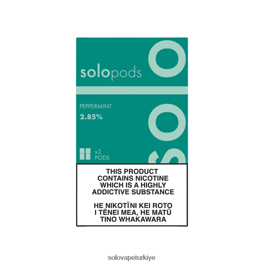 Solo yedek bölme 2'li paket nane | Solo Elektronik Sigara F0VDN063